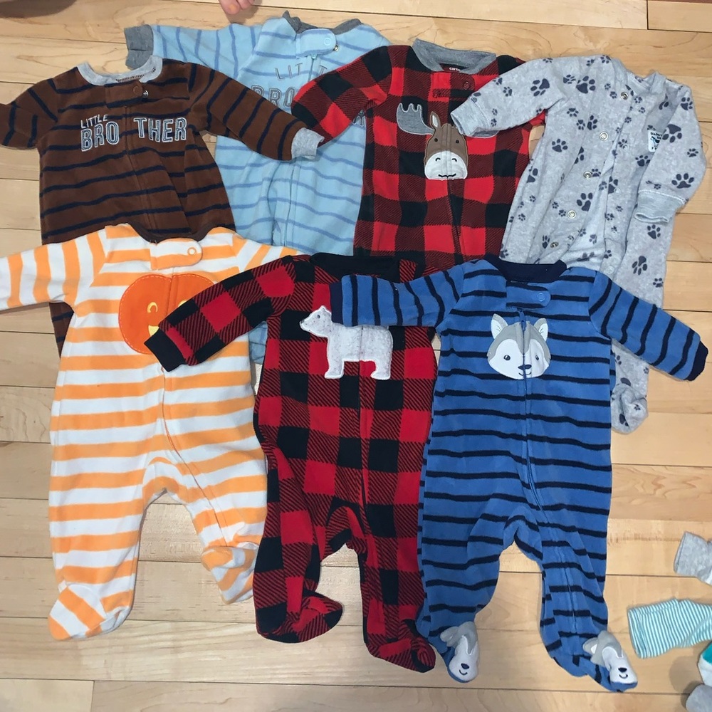 Carter fleece pjs